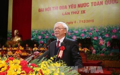 Landesweite Konferenz zum Patriotismuswettbewerb findet in Hanoi statt - ảnh 1