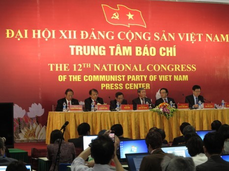 Pressekonferenz über den 12. Parteitag - ảnh 1