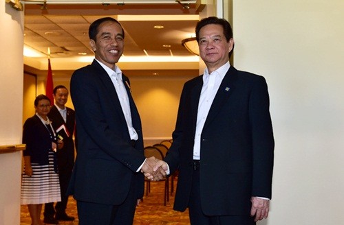 Vietnam und Indonesien bekräftigen die Wichtigkeit der Gewährleistung des Friedens im Ostmeer - ảnh 1