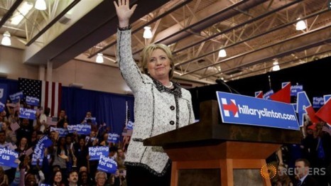 Präsidentschaftswahl in den USA: Hillary Clinton gewinnt Vorwahl in South Carolina - ảnh 1
