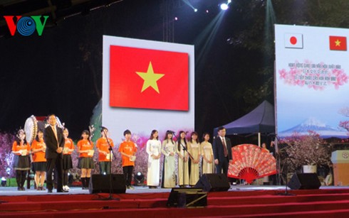 Kulturaustauschveranstaltungen zwischen Vietnam und Japan in Hanoi eröffnet - ảnh 1