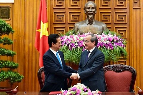Konferenz über die Zusammenarbeit zwischen der Regierung und der Vaterländischen Front Vietnams - ảnh 1