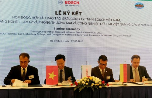 Bosch investiert mehr als eine Million US-Dollar in der Berufsausbildung in Vietnam - ảnh 1