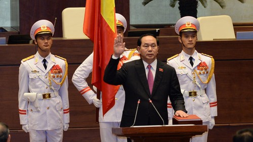 Staatspräsident Tran Dai Quang vereidigt - ảnh 1