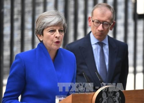 Britische Premierministerin bildet Kabinett um - ảnh 1