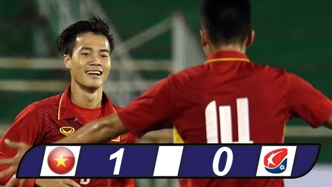 Vietnamesische U22-Fussballmannschaft schlug 1:0 gegen Mannschaft der Fussballstar der K League - ảnh 1