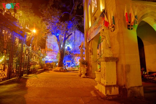 Weihnachtsstimmung bei Kirchen in Hanoi - ảnh 3