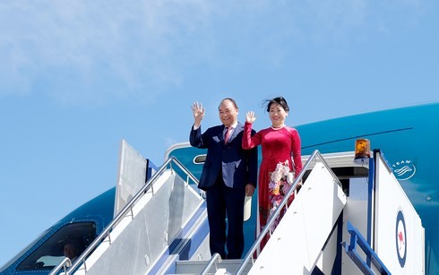Premierminister Nguyen Xuan Phuc startet Besuch in Australien - ảnh 1