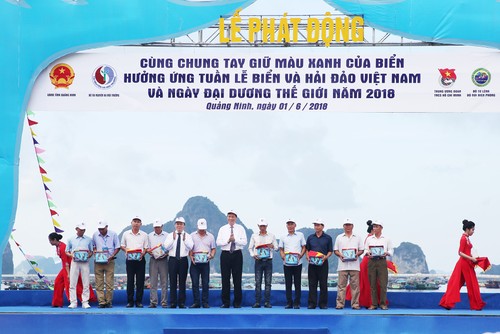 Woche des Meeres und der Inseln Vietnams: Gemeinsam das Blaue des Meeres zu schützen - ảnh 1