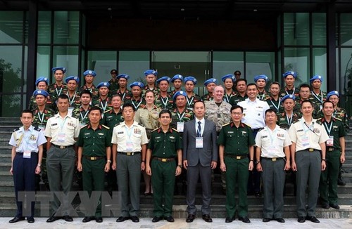 Austausch von Fachkenntnissen in der UN-Friedensmission zwischen Vietnam und Japan verstärken - ảnh 1