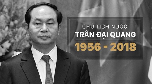 Sondermitteilung über den Tod des vietnamesischen Staatspräsidenten Tran Dai Quang - ảnh 1