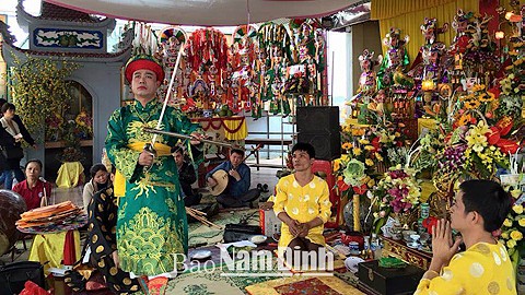 Nam Dinh entwickelt den Chau Van-Gesang - ảnh 1