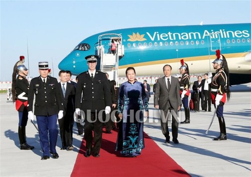 Parlamentspräsidentin Nguyen Thi Kim Ngan besucht Frankreich - ảnh 1