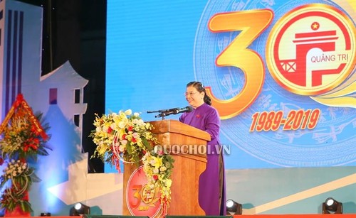 Feier zum 30. Jahrestag der Wiedergründung der Provinz Quang Tri - ảnh 1