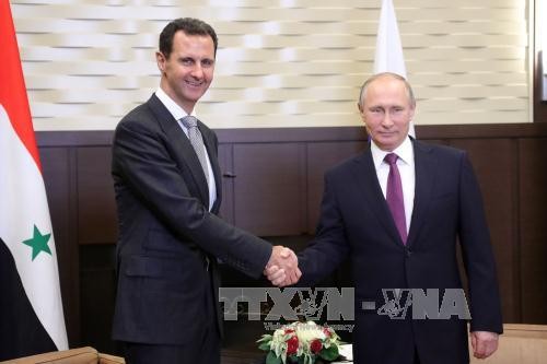 Russland verpflichtet sich, gemeinsam mit Syrien das syrische Land zu schützen und wiederaufzubauen - ảnh 1