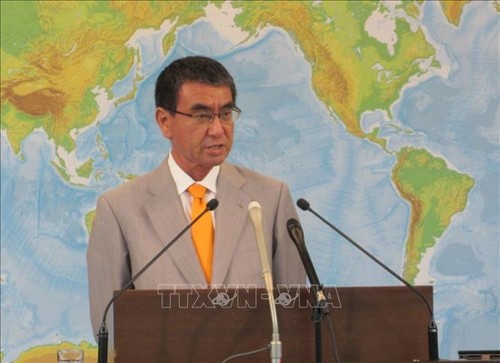 Japans Außenminister betont die Aufrechterhaltung der Rechtsstaatlichkeit im Ostmeer - ảnh 1