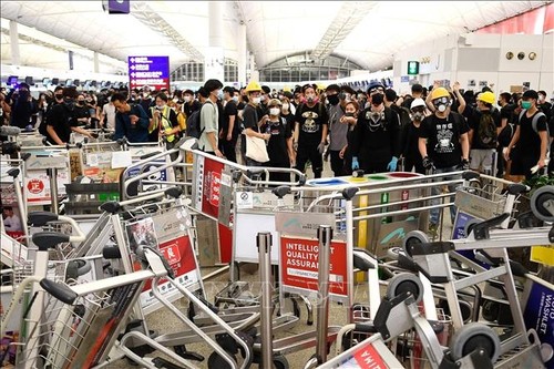 China ruft internationale Gemeinschaft zum Protest gegen Gewalt in Hongkong auf - ảnh 1