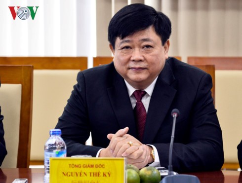 VOV-Intendant Nguyen The Ky empfängt Indiens Botschafter in Vietnams - ảnh 1
