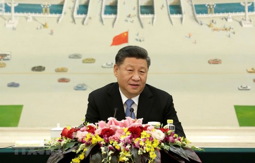 Staatspräsident Xi Jinping: Beziehungen zwischen China und Vietnam entwickeln sich positiv - ảnh 1