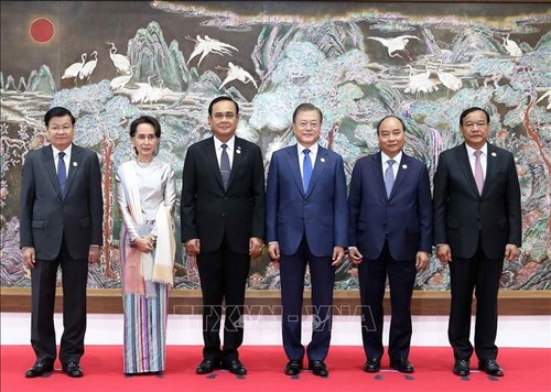 Premierminister Nguyen Xuan Phuc nimmt am Mekong-Südkorea-Gipfel teil - ảnh 1