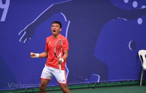 Südostasien-Spiele: Zwei Vietnamesen spiele um die historische Goldmedaille im Tennis - ảnh 1