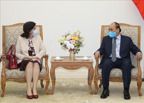 Premierminister Nguyen Xuan Phuc empfängt die kubanische Botschafterin in Vietnam - ảnh 1