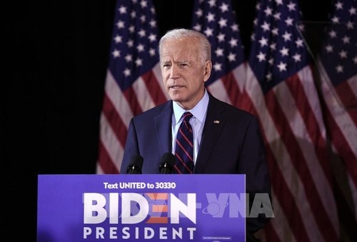 Joe Biden gewinnt genug Stimmen, um Kandidat der Demokratischen Partei zu werden - ảnh 1