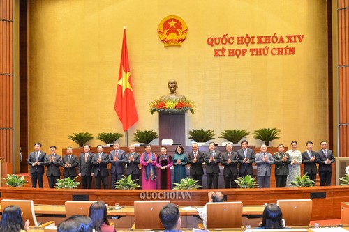Präsentation der nationalen Wahlkommission mit 21 Mitgliedern - ảnh 1