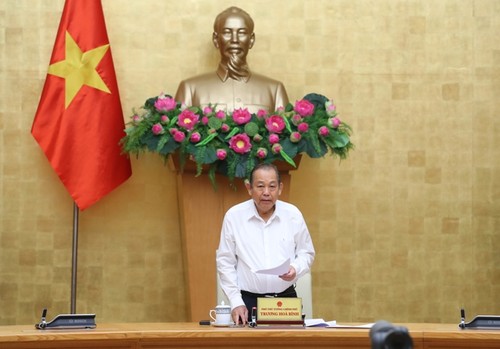 Vize-Premierminister Truong Hoa Binh: Flugsicherheit fördert Wirtschaftsentwicklung - ảnh 1