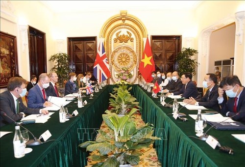 Großbritannien will die strategische Partnerschaft mit Vietnam verstärken - ảnh 1