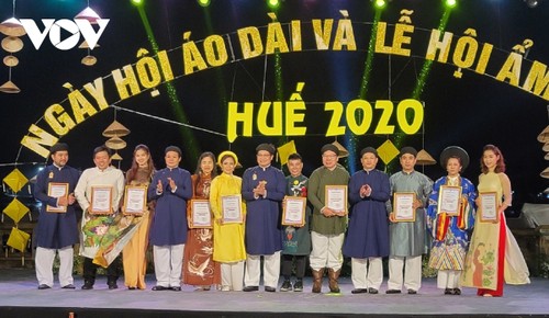 Abschluss des Festivals der Tracht Ao Dai und der Küche von Hue 2020 - ảnh 1