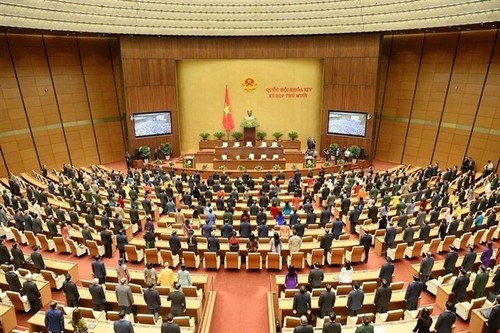 Parlament der 14. Legislaturperiode führt letzte Sitzung - ảnh 1