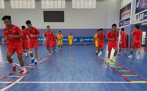 Futsal-Mannschaft versammelt sich für FIFA Futsal World Cup 2021 - ảnh 1