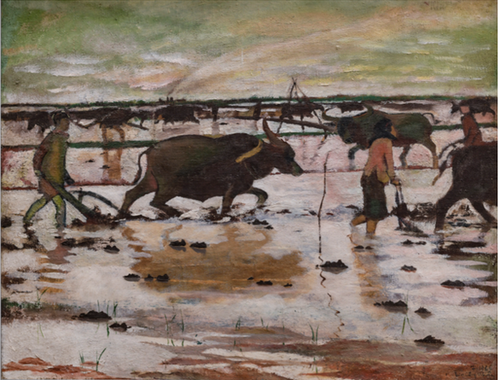 Landwirtschaft in den Gemälden der berühmten Maler - ảnh 1