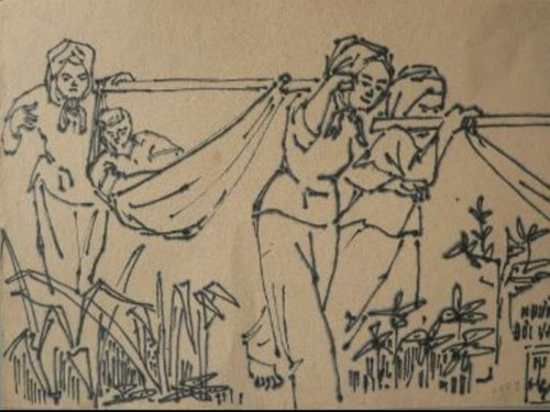 Thematische Ausstellung „Skizzen des Widerstands in Südvietnam“ - ảnh 1