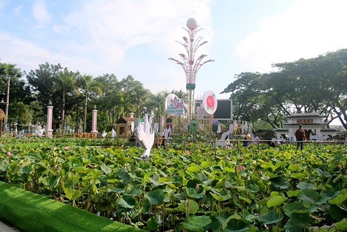 Dong Thap ist bereit für das 1. Lotus-Festival im Jahr 2022 - ảnh 1