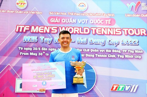 Der Tennisspieler Ly Hoang Nam kehrt in die Top 400 der ATP zurück - ảnh 1