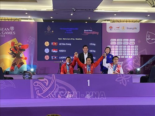 ASEAN Para Games 2022: Vietnam gewinnt 28 Goldmedaillen - ảnh 1