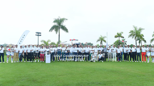 600 Golfer nehmen an der Volvo Golf Championship 2022 teil - ảnh 1