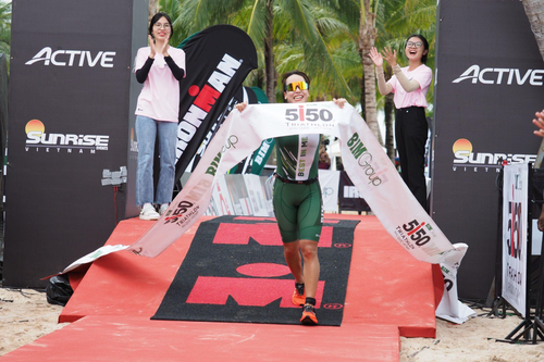 Nguyen Tra My gewinnt das Triathlon BIM Group 5150 Phu Quoc 2022 - ảnh 1