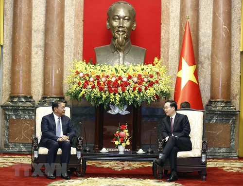 Der Staatspräsident will Freundschaft und Zusammenarbeit zwischen Vietnam und Kambodscha verstärken - ảnh 1