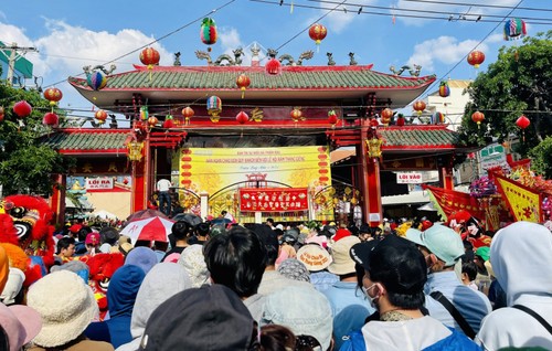 Das Fest der Pagode Ba Thien Hau – eine einzigartige kulturelle Aktivität in Binh Duong - ảnh 1