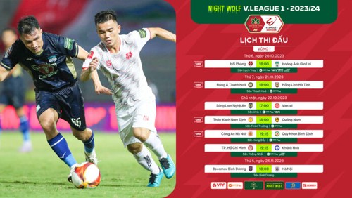 Eröffnung der vietnamesischen Profi-Fußballmeisterschaft der Saison 2023/24 - ảnh 1