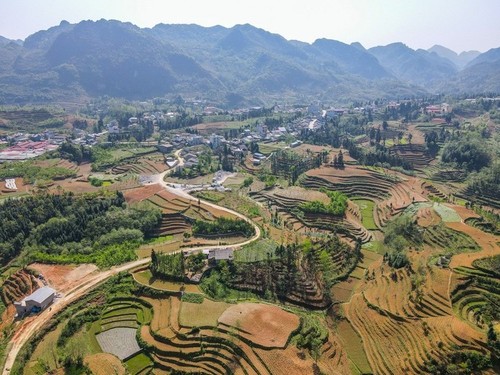 Die Schönheit des Kalkplateaus Dong Van in der Provinz Ha Giang - ảnh 3