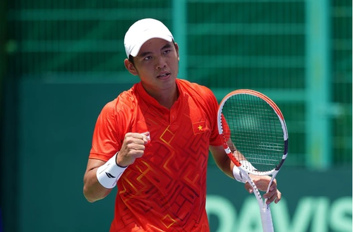 Tennisspieler Ly Hoang Nam kehrt zum Play-off-Spiel zum Davis-Cup-Aufstieg zurück - ảnh 1