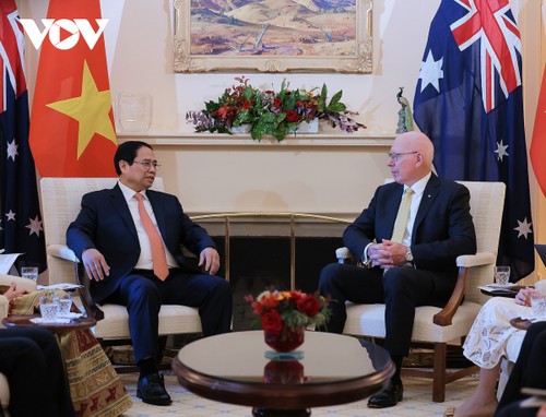 Premierminister Pham Minh Chinh trifft australische Spitzenpolitiker - ảnh 1