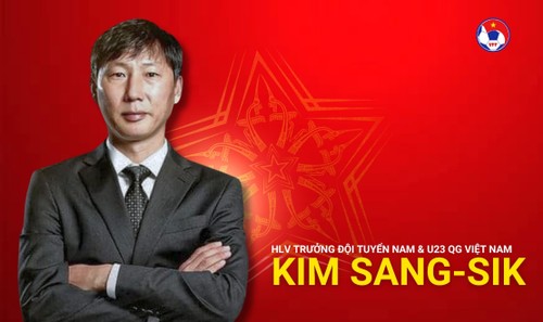 Trainer Kim Sang-sik leitet die vietnamesische Fußballnationalmannschaft - ảnh 1