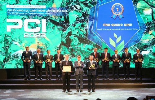Quang Ninh führt das Land im PCI- und PGI-Index im Jahr 2023 an - ảnh 1