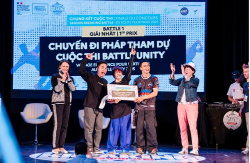 Fido Crew vertritt Vietnam beim Breakdance-Wettbewerb in Frankreich  - ảnh 1