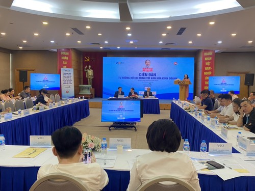 Forum „Ho-Chi-Minh-Ideologie und Unternehmenskultur“ - ảnh 1